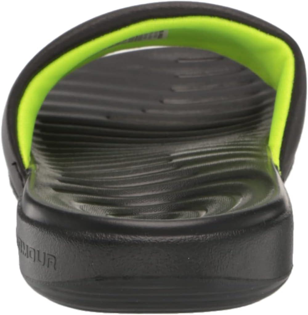 imageUnder Armour Boys Ansa Fixed Strap Sandal302 BlackVapor Green