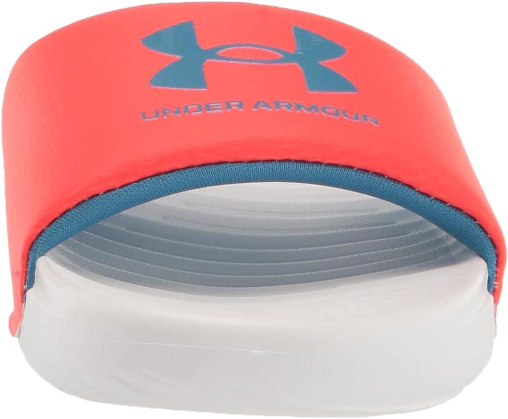 imageUnder Armour Boys Ansa Fixed Strap Sandal302 Bolt RedWhiteChicago Blue