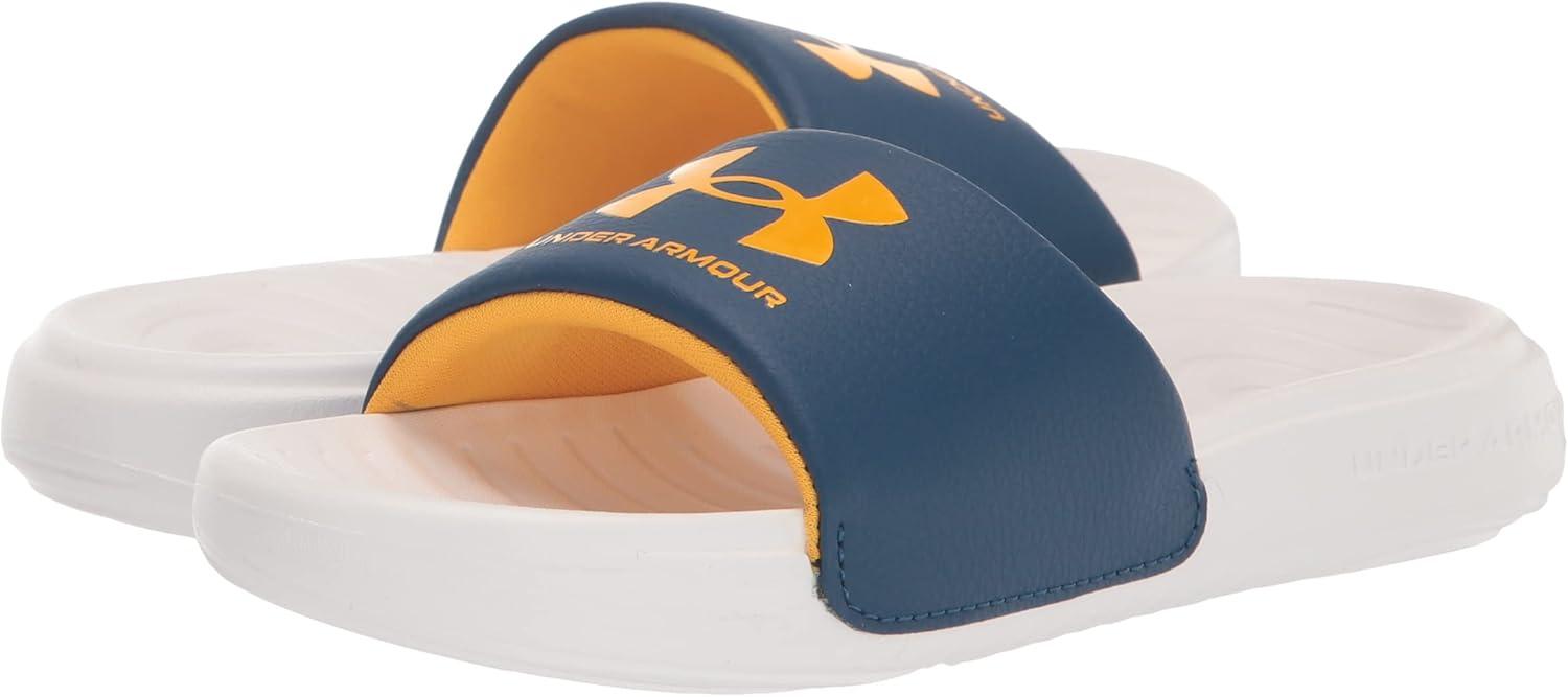 imageUnder Armour Boys Ansa Fixed Strap Sandal302 Deep SeaCruise Gold