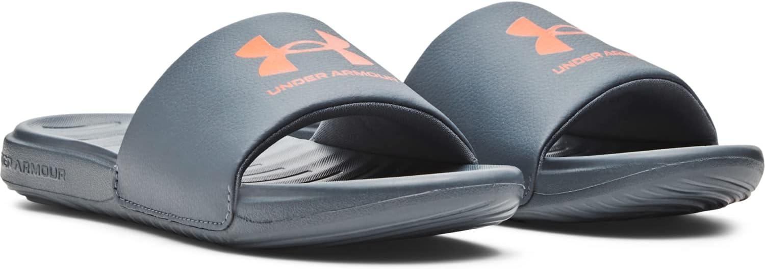 imageUnder Armour Boys Ansa Fixed Strap Sandal302 GravelGravelOrange Blast