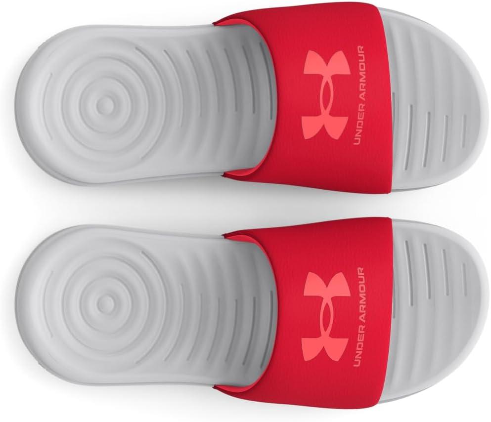 imageUnder Armour Boys Ansa Fixed Strap Sandal302 Mod GrayRedBeta