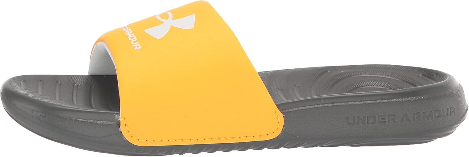 imageUnder Armour Boys Ansa Fixed Strap Sandal302 Orange ShockPitch GrayWhite