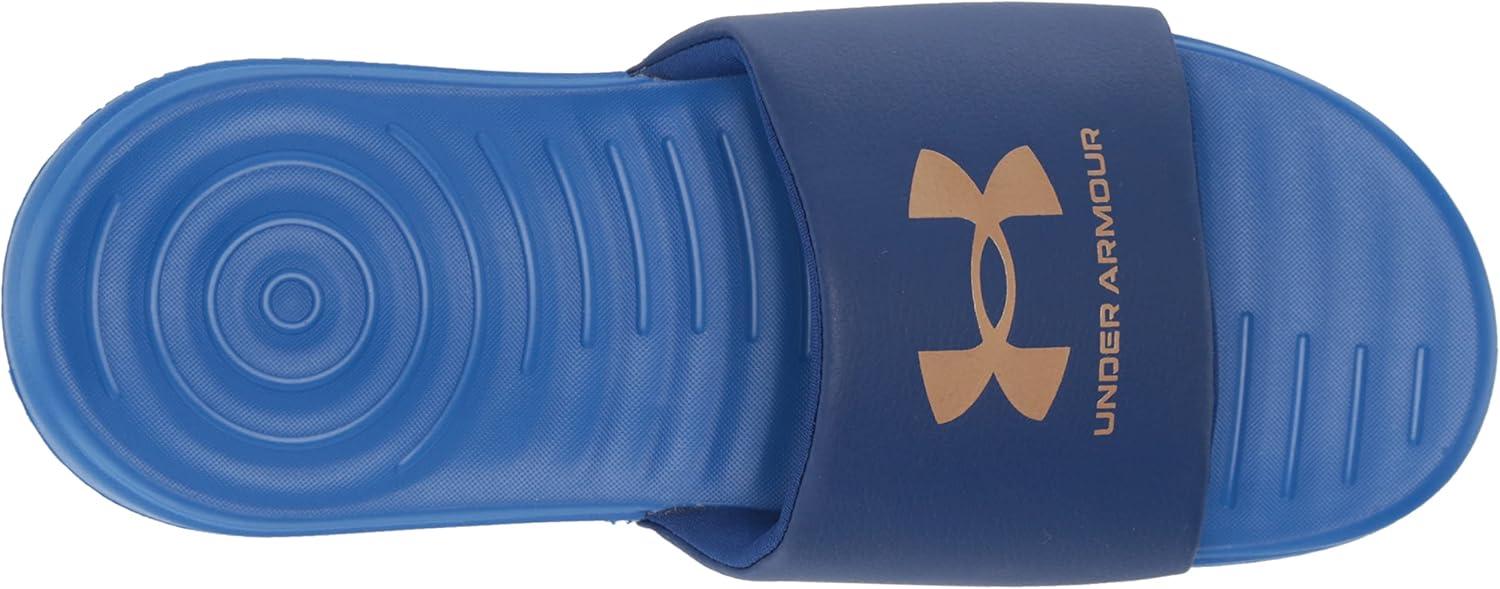 imageUnder Armour Boys Ansa Fixed Strap Sandal403 Bauhaus BlueVersa BlueMetallic Light Copper