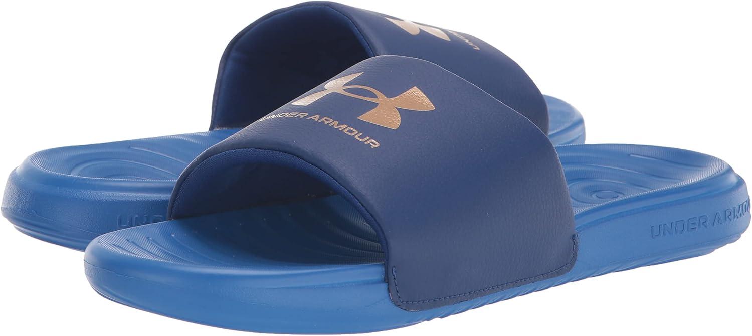 imageUnder Armour Boys Ansa Fixed Strap Sandal403 Bauhaus BlueVersa BlueMetallic Light Copper