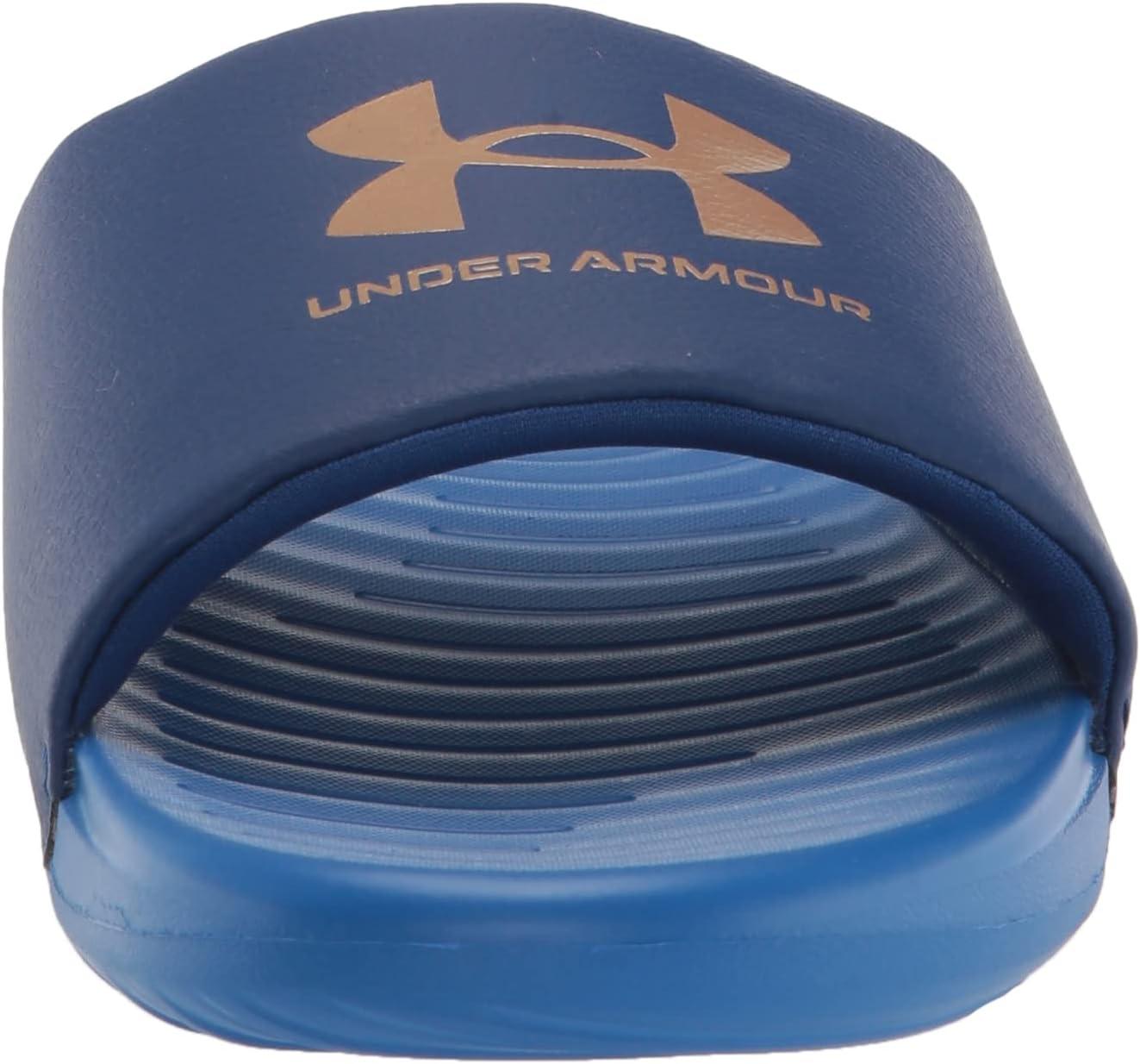 imageUnder Armour Boys Ansa Fixed Strap Sandal403 Bauhaus BlueVersa BlueMetallic Light Copper