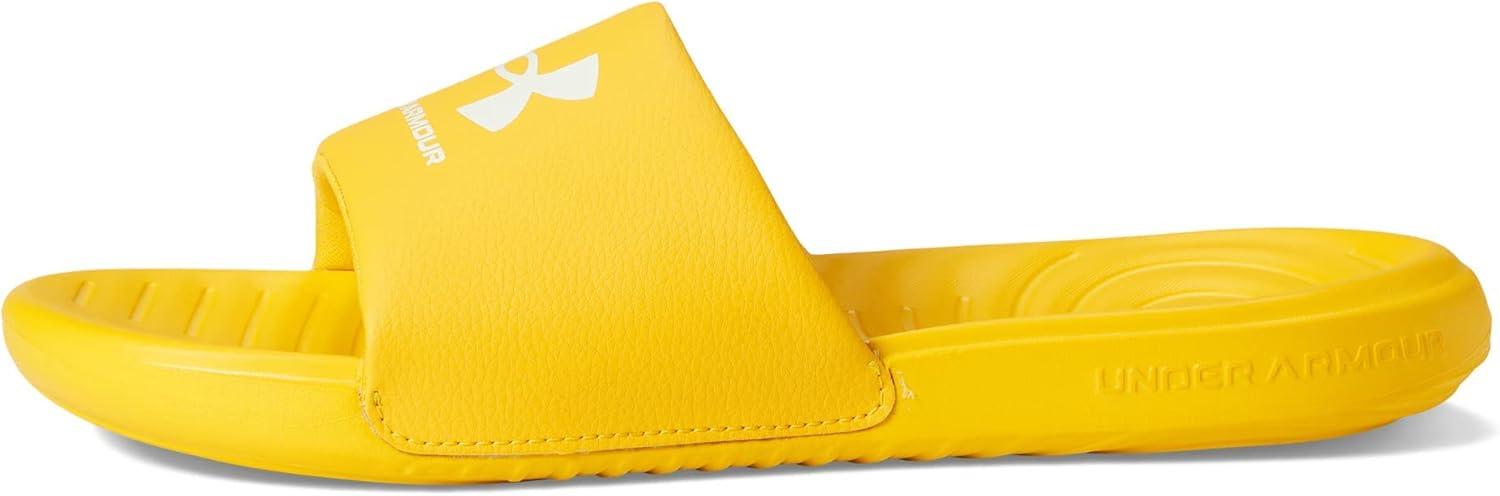 imageUnder Armour Boys Ansa Fixed Strap Sandal700 Zeppelin YellowZeppelin YellowLemon Ice