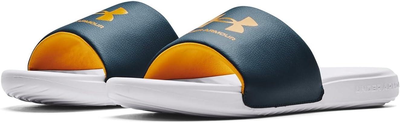 imageUnder Armour Boys Ansa Fixed Strap SandalDeep Sea 402Cruise Gold