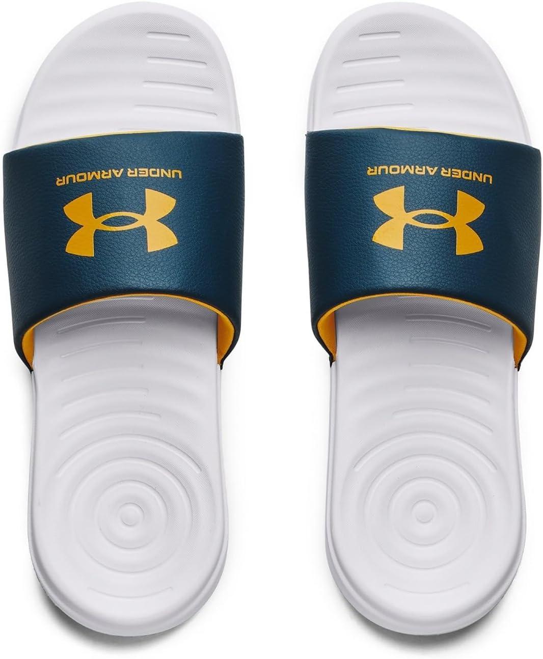 imageUnder Armour Boys Ansa Fixed Strap SandalDeep Sea 402Cruise Gold