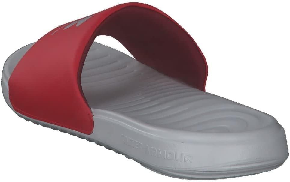 imageUnder Armour Boys Ansa Fixed Strap SandalHalo Gray 104Red