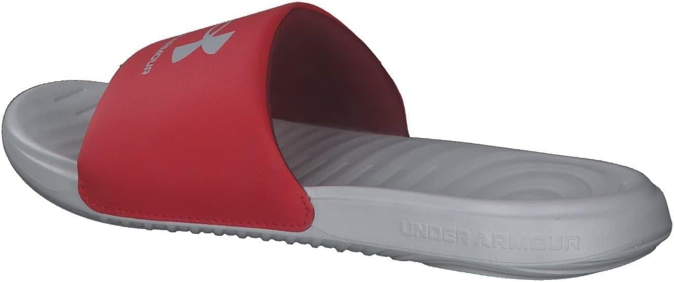 imageUnder Armour Boys Ansa Fixed Strap SandalHalo Gray 104Red
