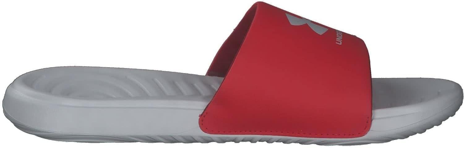 imageUnder Armour Boys Ansa Fixed Strap SandalHalo Gray 104Red
