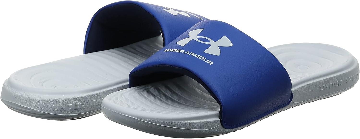 imageUnder Armour Boys Ansa Fixed Strap SandalHalo Gray 105Royal