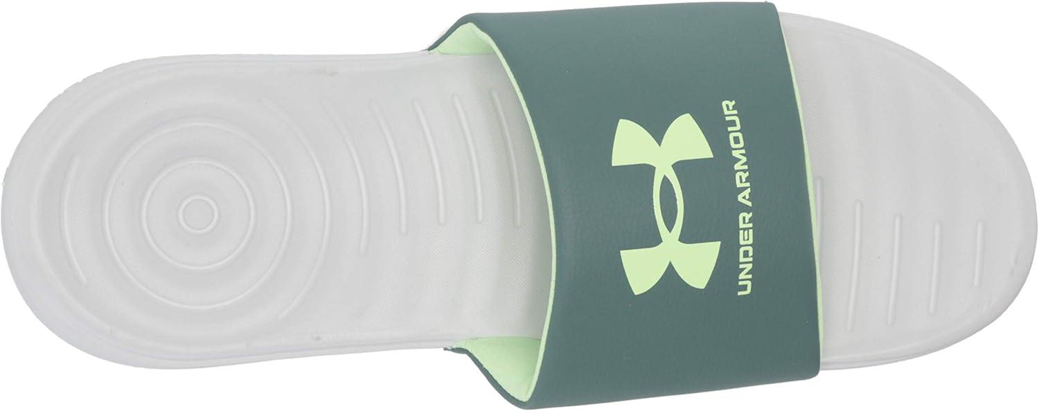imageUnder Armour Boys Ansa Fixed Strap SandalHalo Gray 107Toddy Green