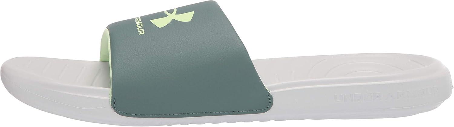 imageUnder Armour Boys Ansa Fixed Strap SandalHalo Gray 107Toddy Green