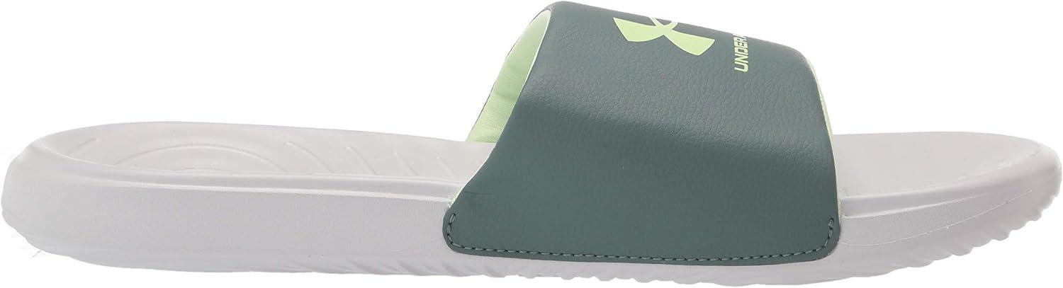 imageUnder Armour Boys Ansa Fixed Strap SandalHalo Gray 107Toddy Green