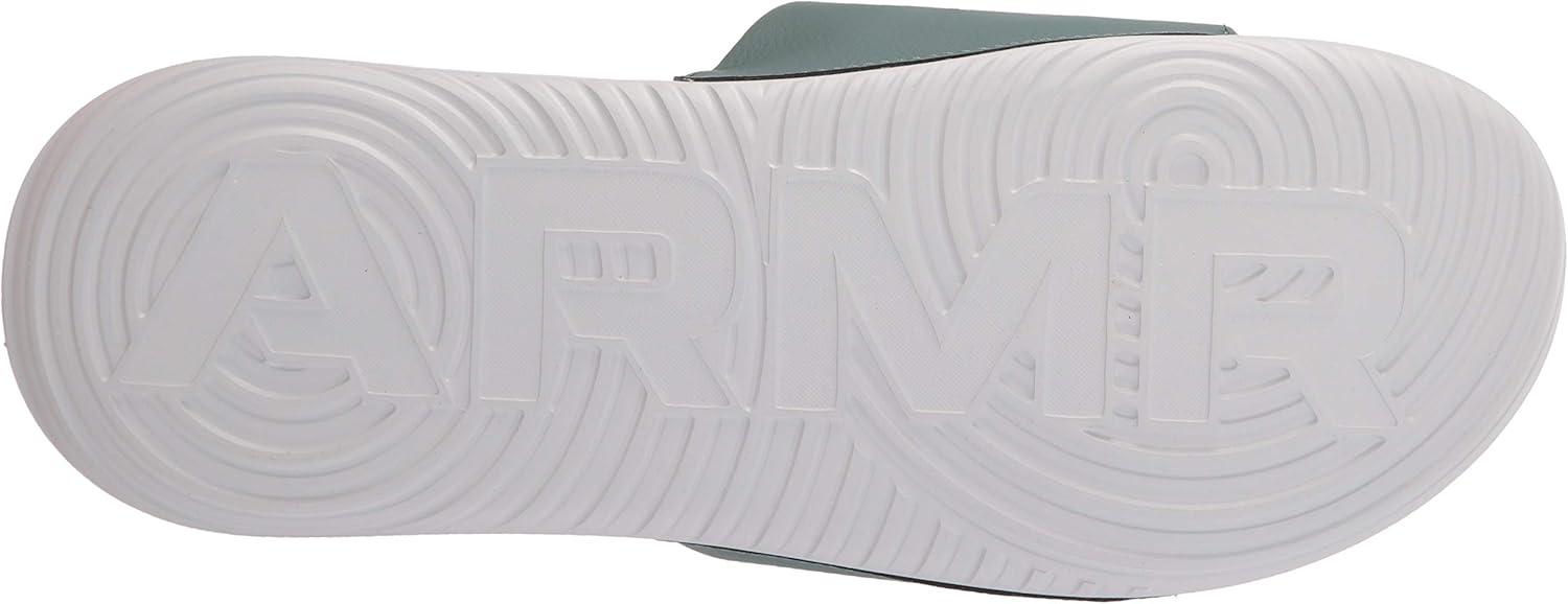 imageUnder Armour Boys Ansa Fixed Strap SandalHalo Gray 107Toddy Green