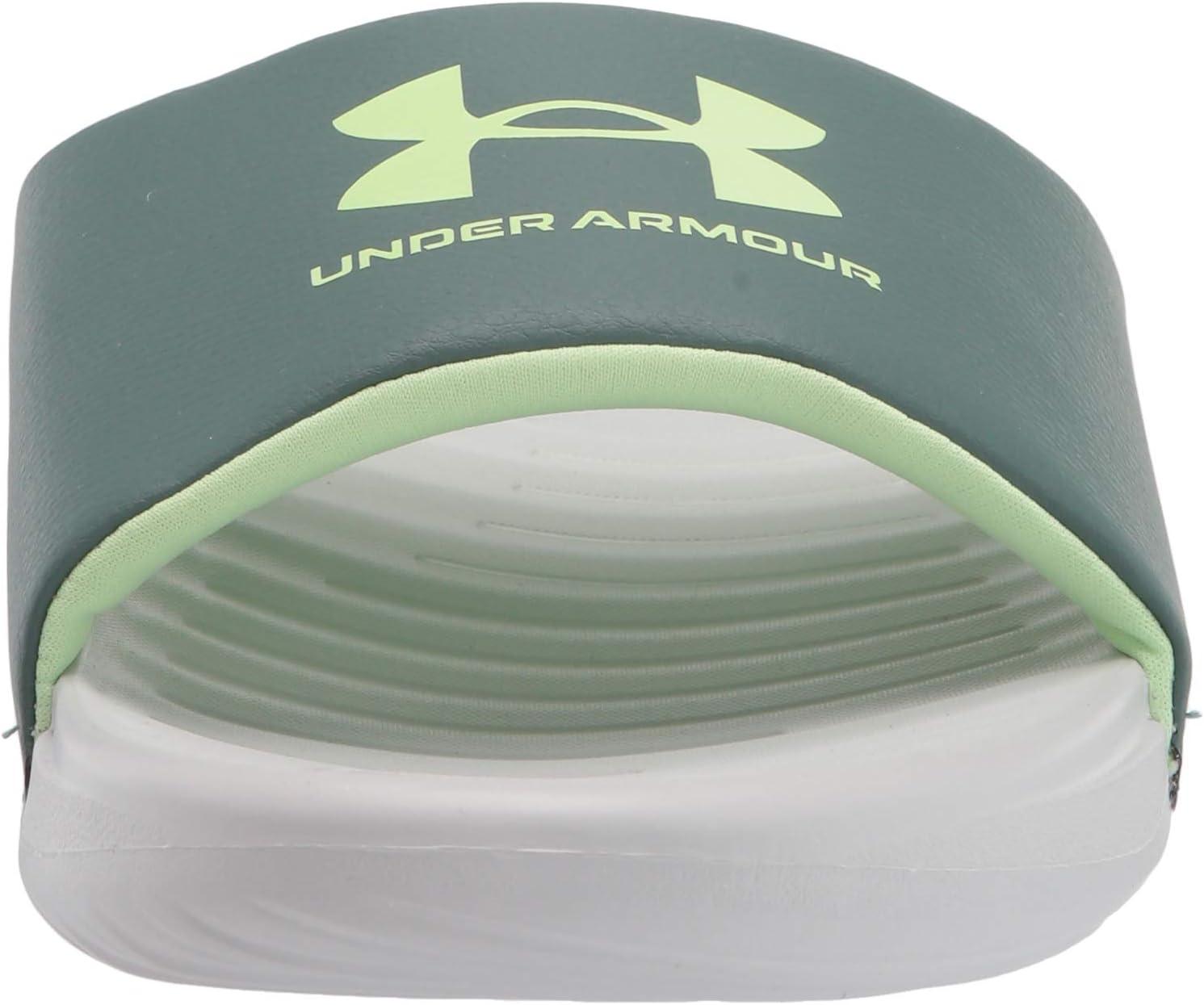 imageUnder Armour Boys Ansa Fixed Strap SandalHalo Gray 107Toddy Green