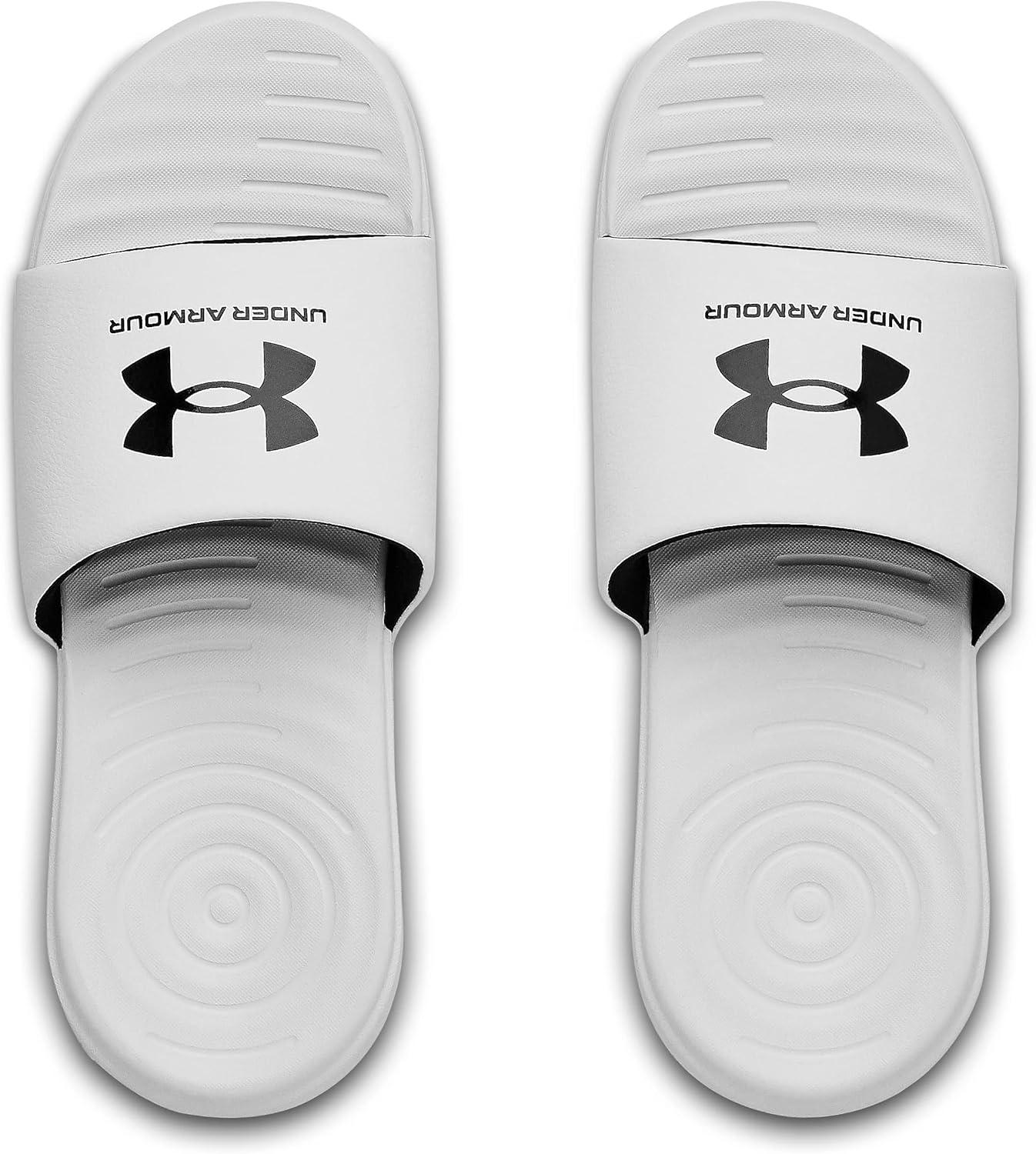 imageUnder Armour Boys Ansa Fixed Strap SandalWhite 103White