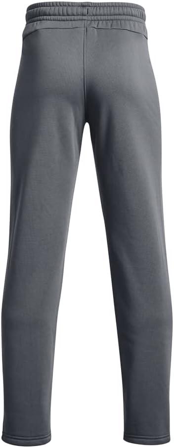 imageUnder Armour Boys Armourfleece Straight Leg Pant012 Pitch Gray   Black