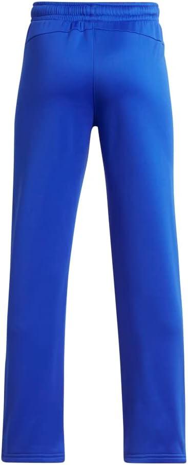 imageUnder Armour Boys Armourfleece Straight Leg Pant486 Versa Blue   Black