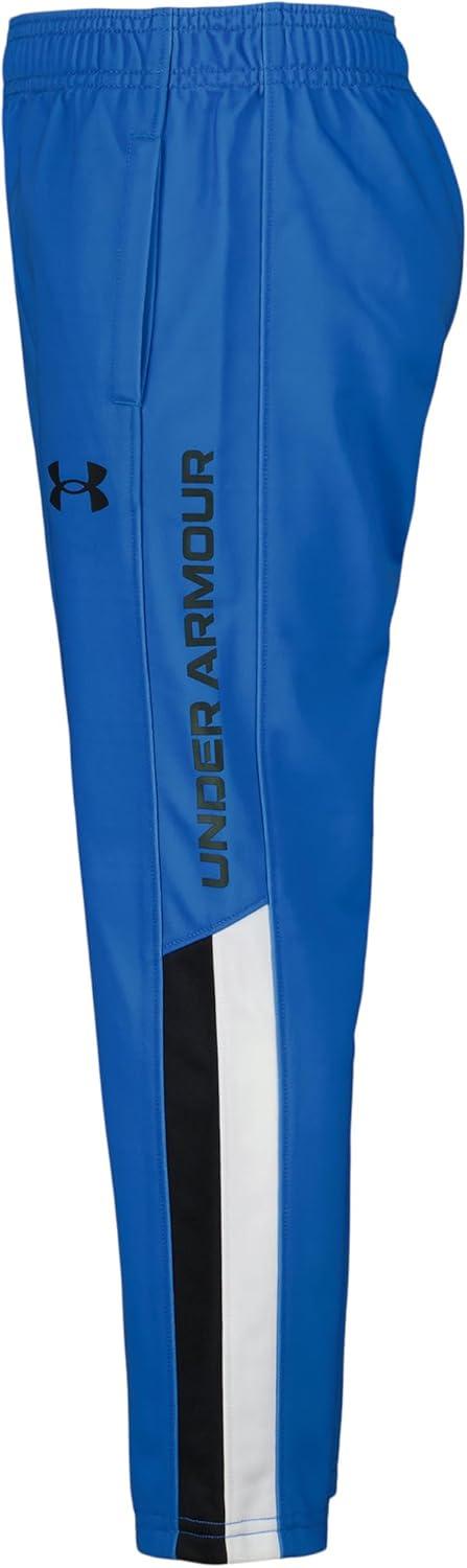 imageUnder Armour Boys Brawler Joggers Sweatpants with Elastic Waistband ampamp Pant Leg Logo DesignBlue Atlantis