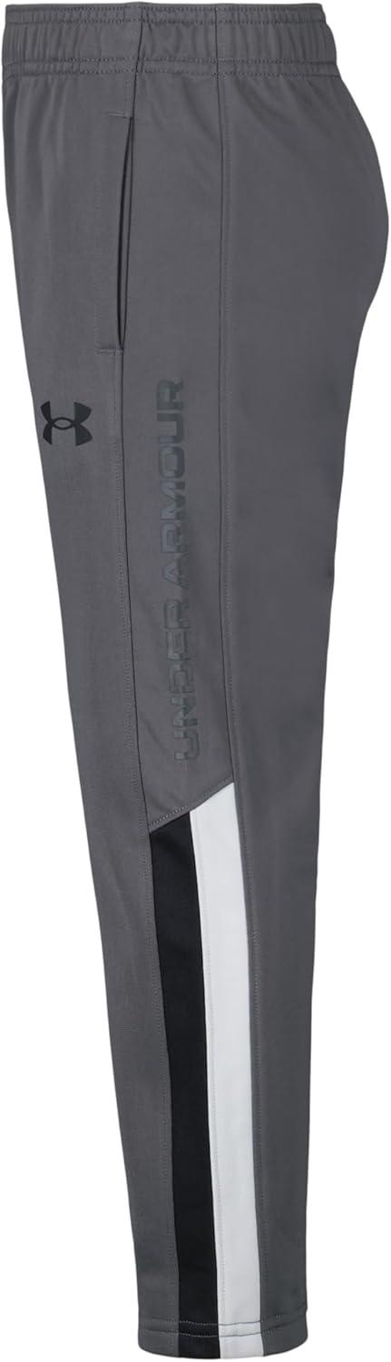 imageUnder Armour Boys Brawler Joggers Sweatpants with Elastic Waistband ampamp Pant Leg Logo DesignCastlerock