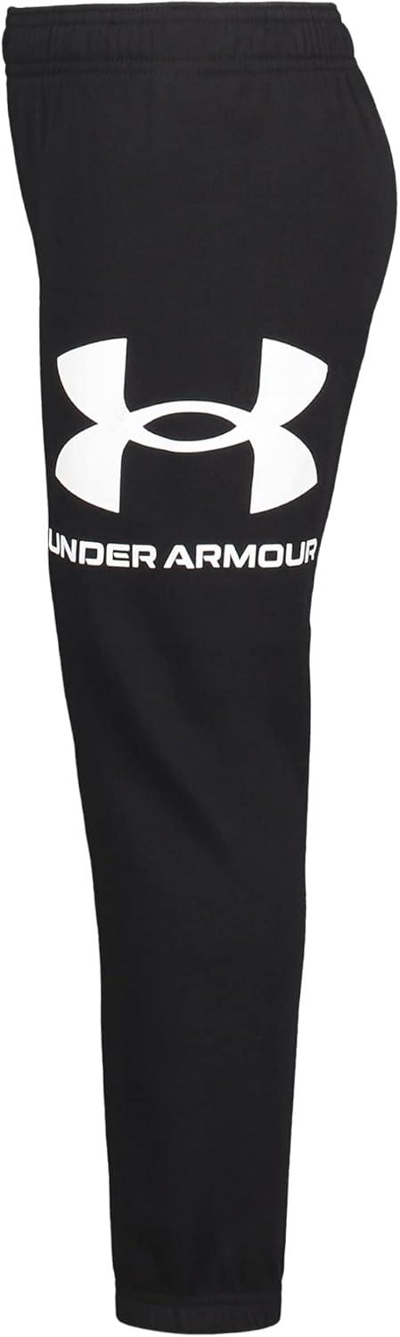imageUnder Armour Boys Jogger Pull on Style Logo ampamp Printed DesignsBlack  Core
