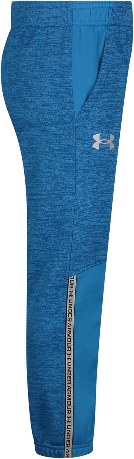 imageUnder Armour Boys Jogger Pull on Style Logo ampamp Printed DesignsCosmic Blue