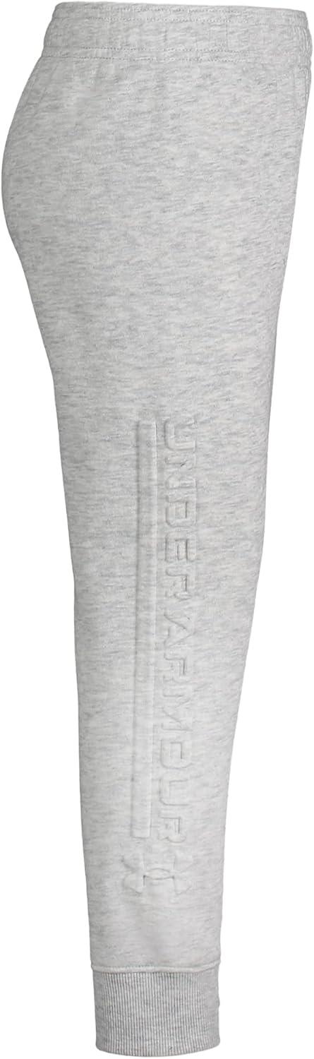 imageUnder Armour Boys Jogger Pull on Style Logo ampamp Printed DesignsEmbossed Mod Gray