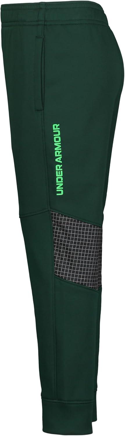 imageUnder Armour Boys Jogger Pull on Style Logo ampamp Printed DesignsGreenwood
