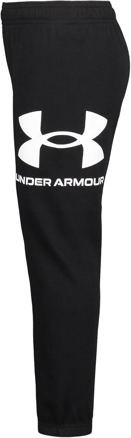 imageUnder Armour Boys Jogger Pull on Style Logo ampamp Printed DesignsJet Black