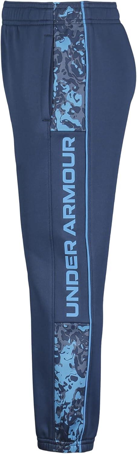 imageUnder Armour Boys Jogger Pull on Style Logo ampamp Printed DesignsPetrol Blue Camo