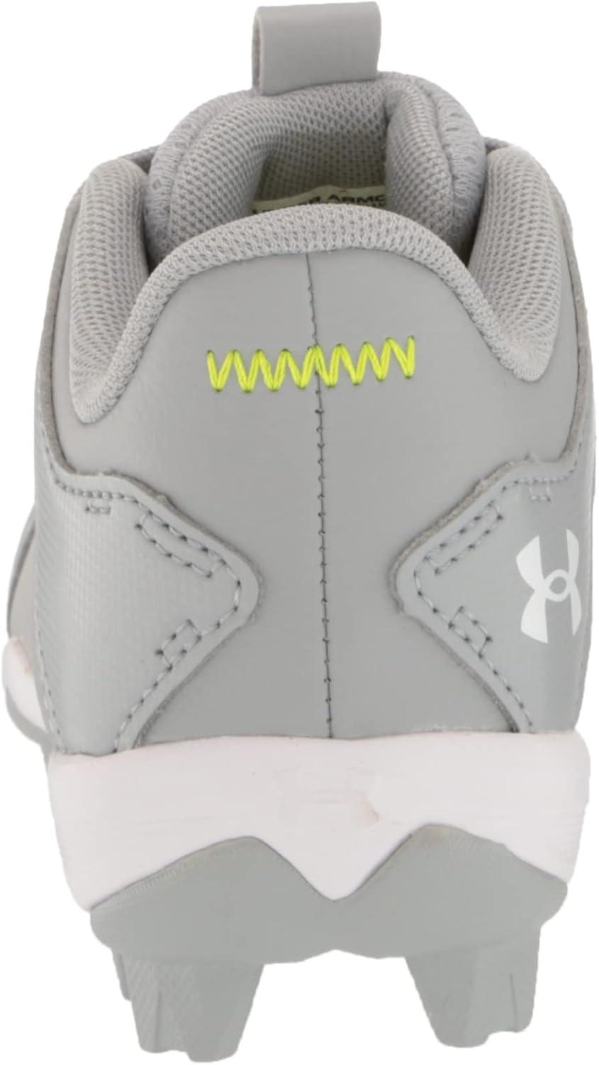imageUnder Armour Boys Leadoff Low Junior Rubber Molded Baseball CleatBaseball Gray