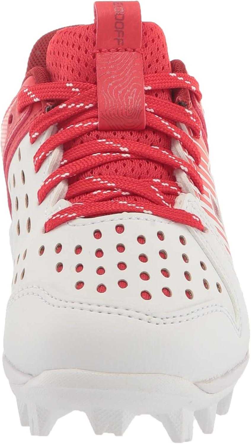 imageUnder Armour Boys Leadoff Low Junior Rubber Molded Baseball CleatRed