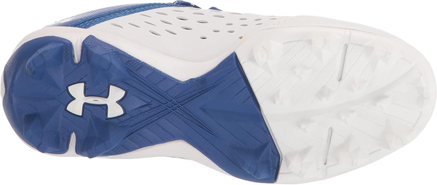 imageUnder Armour Boys Leadoff Low Junior Rubber Molded Baseball CleatRoyal