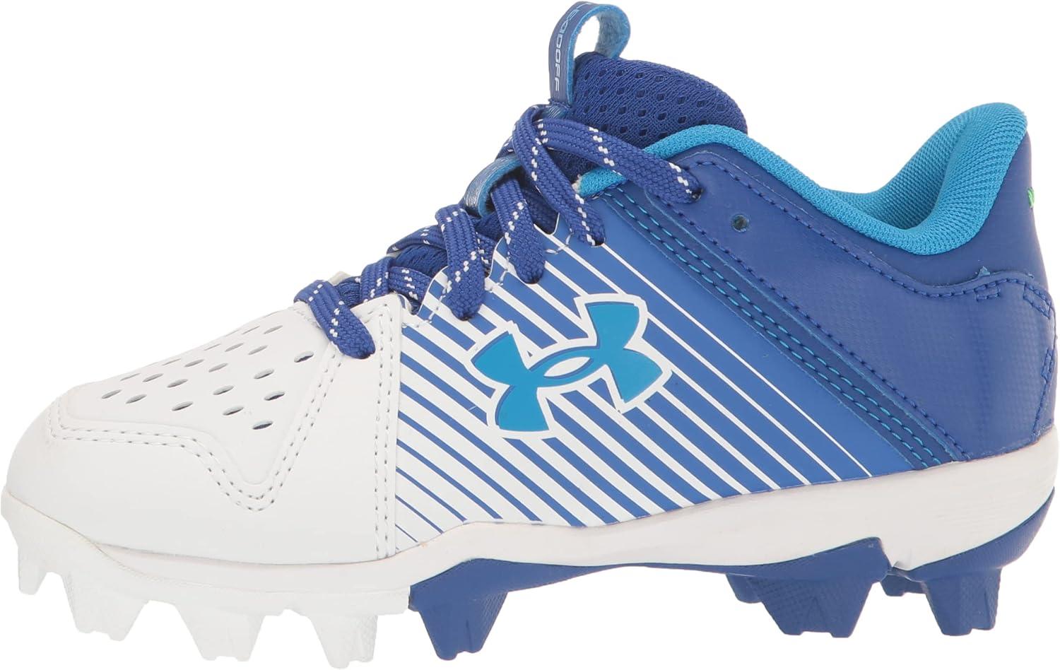 imageUnder Armour Boys Leadoff Low Junior Rubber Molded Baseball CleatRoyal