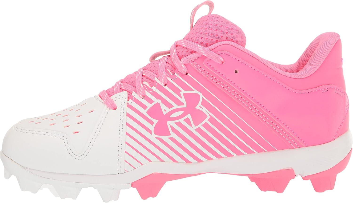 imageUnder Armour Boys Leadoff Low Junior Rubber Molded Baseball CleatWhite