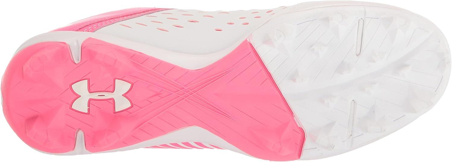 imageUnder Armour Boys Leadoff Low Junior Rubber Molded Baseball CleatWhite