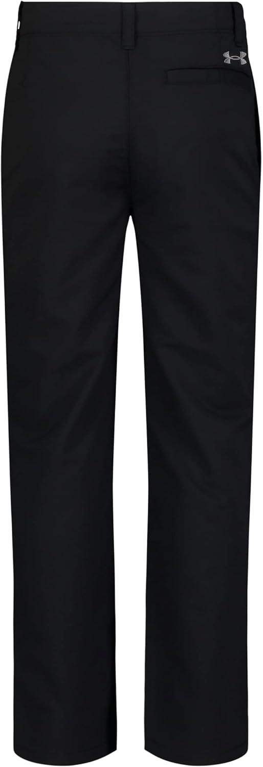 imageUnder Armour Boys Match Play Pant Belt Loops Soft ampamp ComfortableBlack  Core