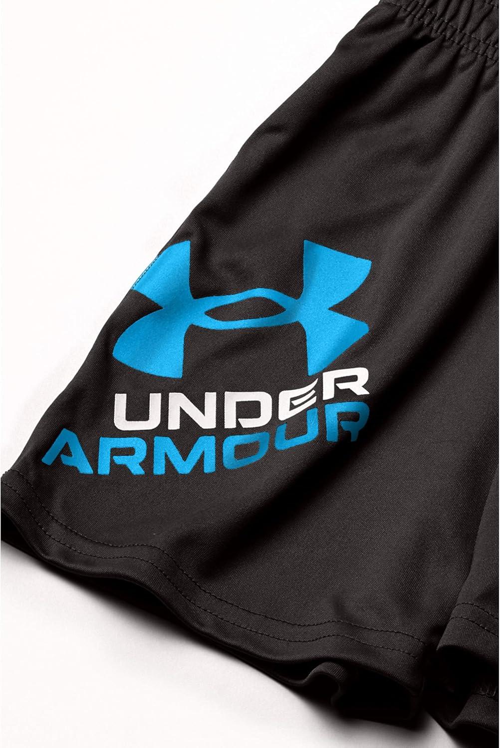 imageUnder Armour Boys Outdoor Long Sleeve Tee Stylish Crew Neckline Cute Full FitBlackBlue