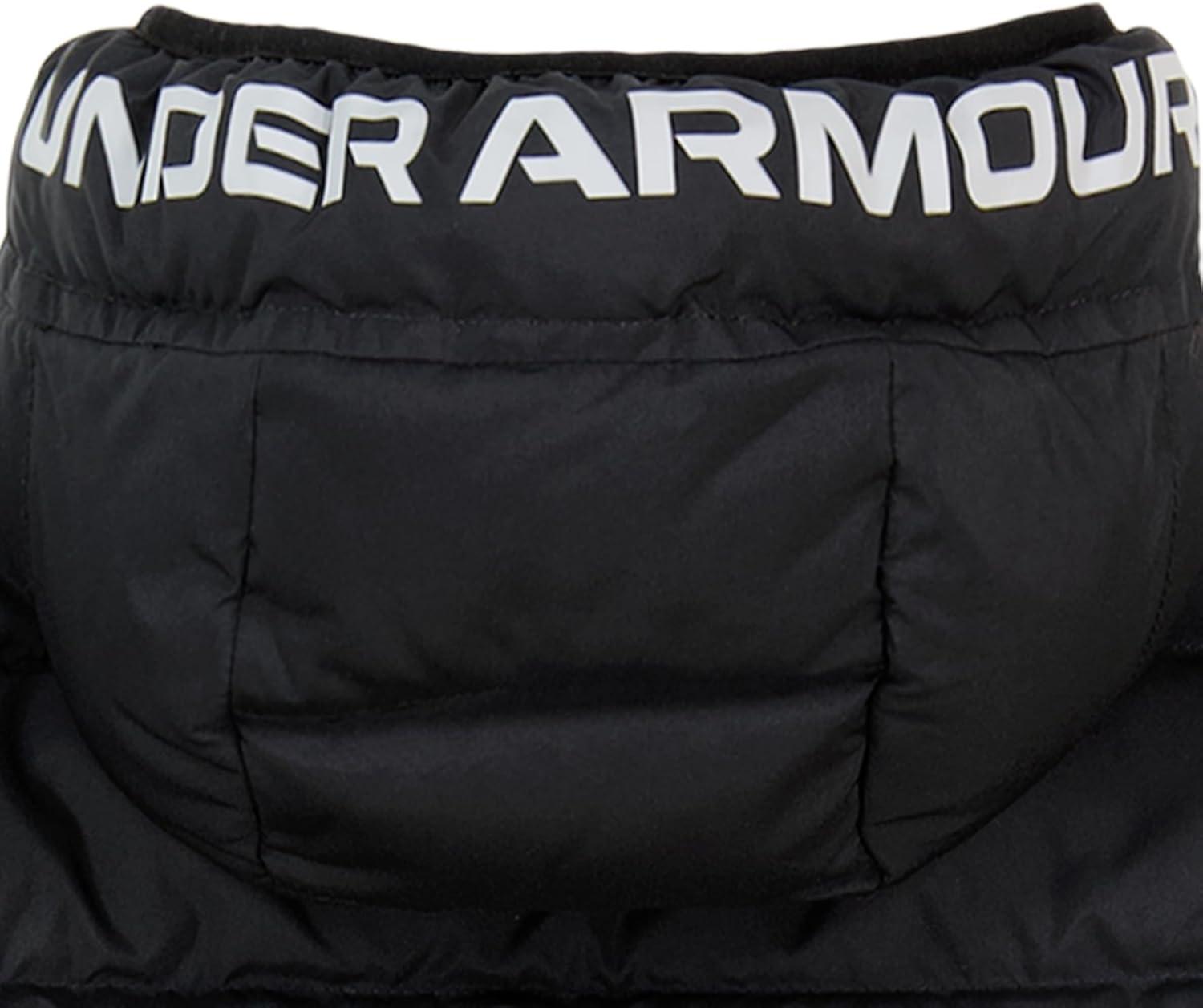 imageUnder Armour Boys Pronto Puffer Jacket MidWeight Zip Up Closure Repels WaterBlack  Core