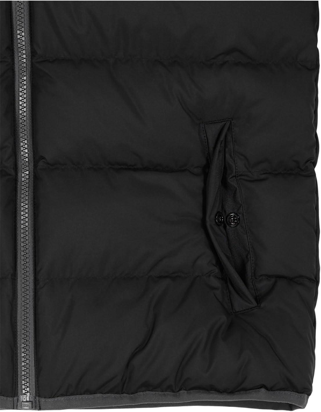 imageUnder Armour Boys Pronto Puffer Jacket MidWeight Zip Up Closure Repels WaterBlack