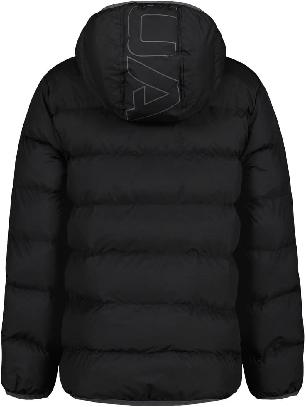 imageUnder Armour Boys Pronto Puffer Jacket MidWeight Zip Up Closure Repels WaterBlack