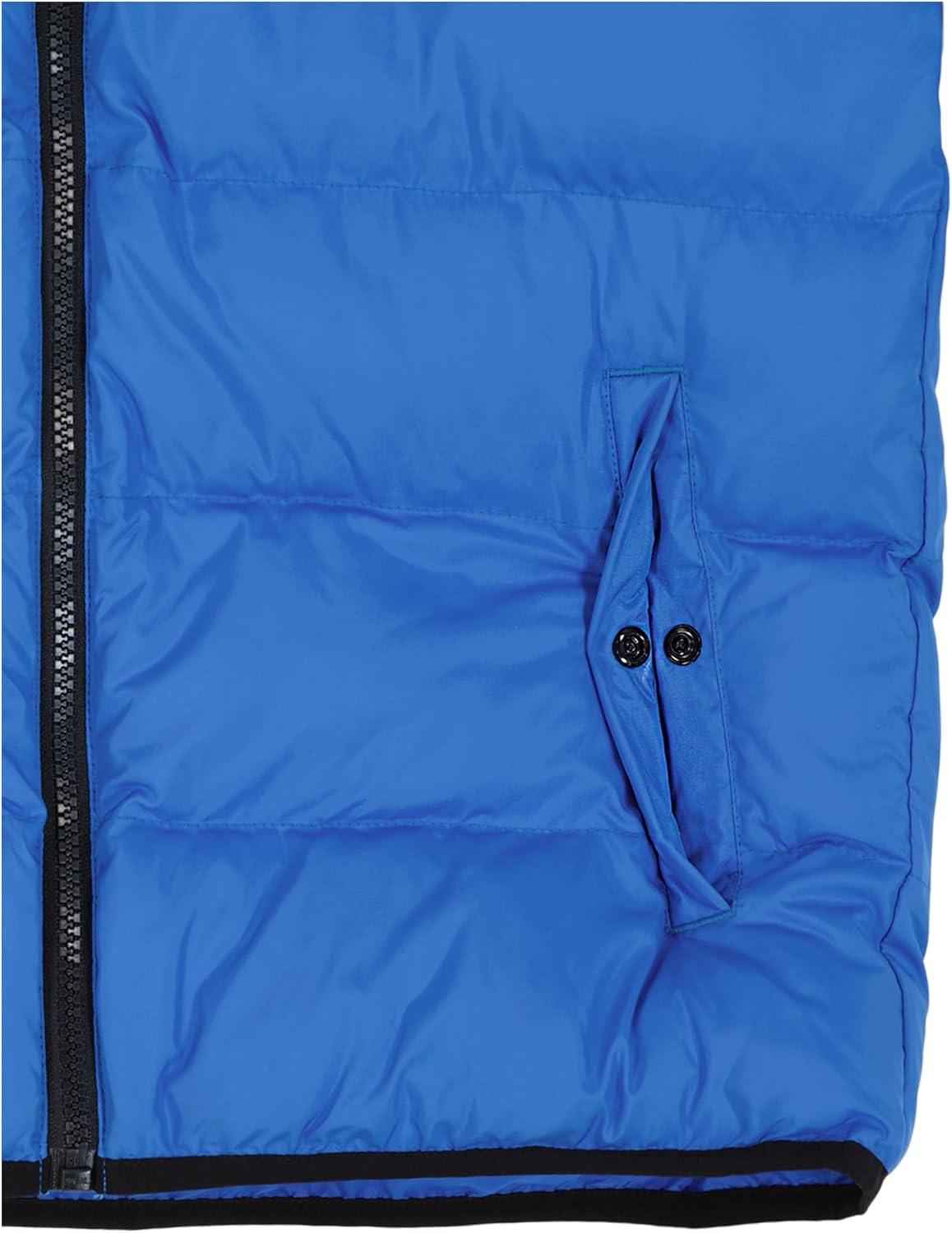 imageUnder Armour Boys Pronto Puffer Jacket MidWeight Zip Up Closure Repels WaterBlue Atlantis