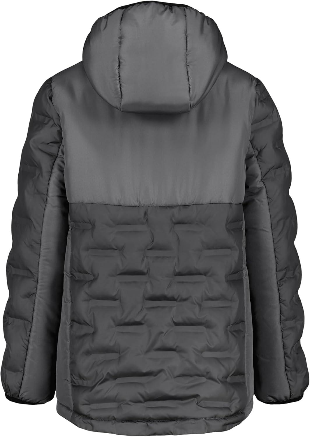 imageUnder Armour Boys Pronto Puffer Jacket MidWeight Zip Up Closure Repels WaterCastlerock Quilted