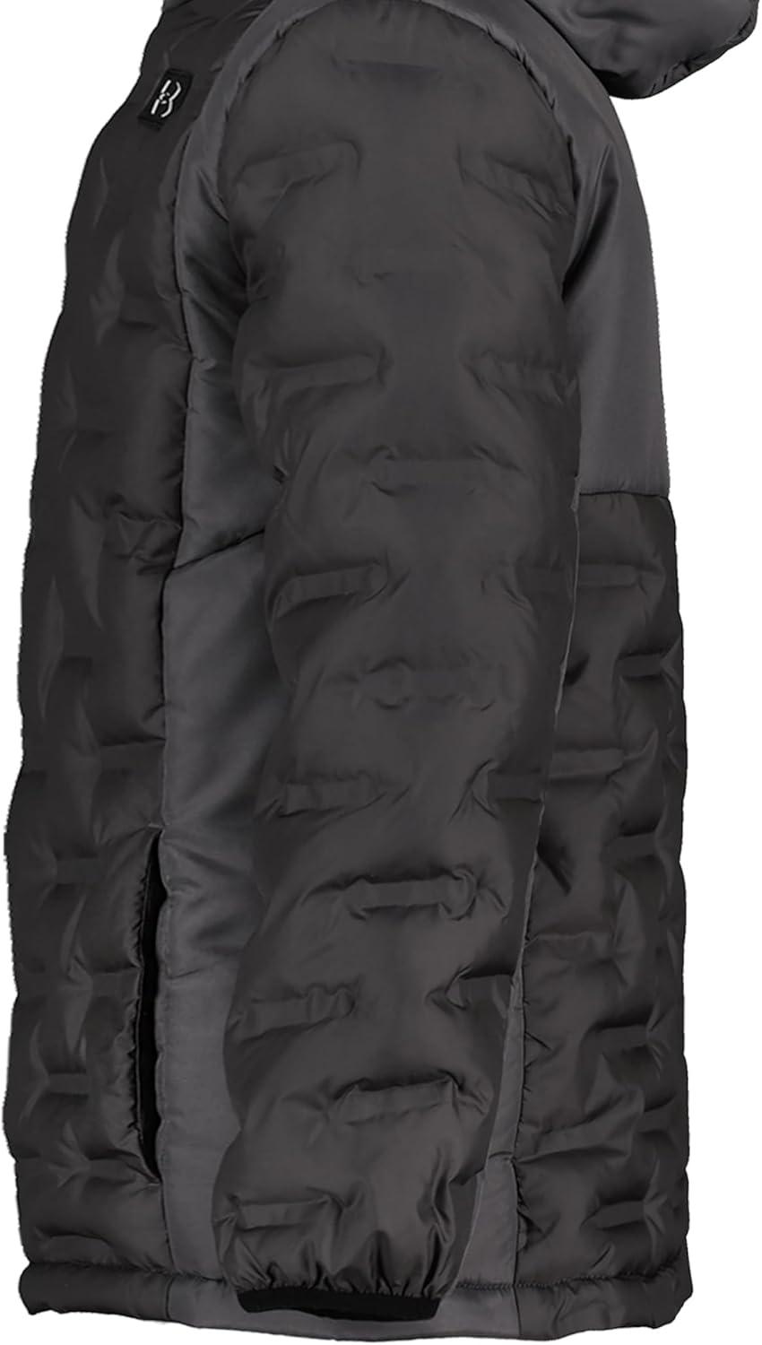 imageUnder Armour Boys Pronto Puffer Jacket MidWeight Zip Up Closure Repels WaterCastlerock Quilted