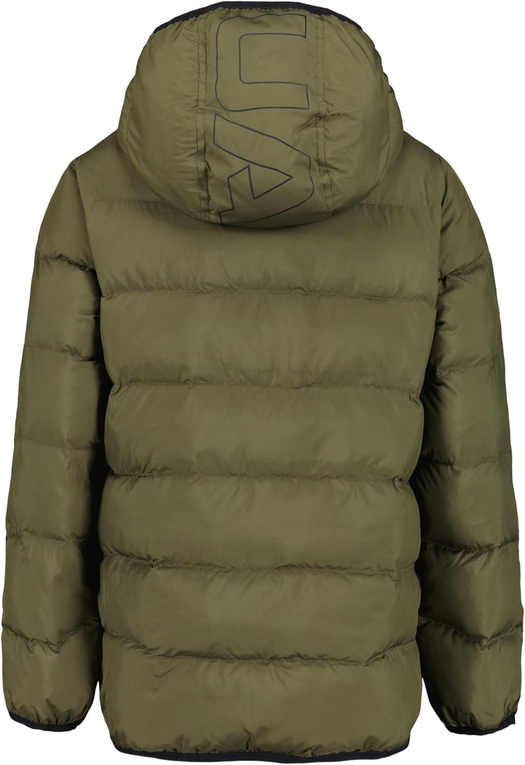 imageUnder Armour Boys Pronto Puffer Jacket MidWeight Zip Up Closure Repels WaterExpedition Green
