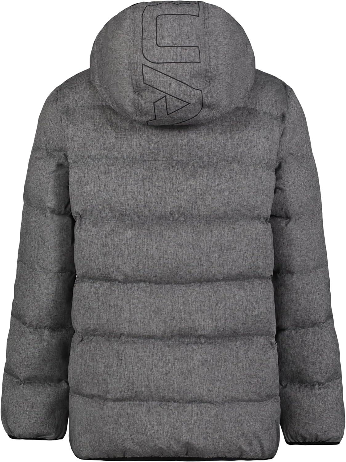 imageUnder Armour Boys Pronto Puffer Jacket MidWeight Zip Up Closure Repels WaterHeather Pitch Gray