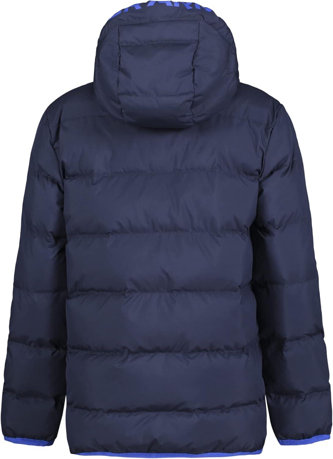 imageUnder Armour Boys Pronto Puffer Jacket MidWeight Zip Up Closure Repels WaterMidnight Navy Solid