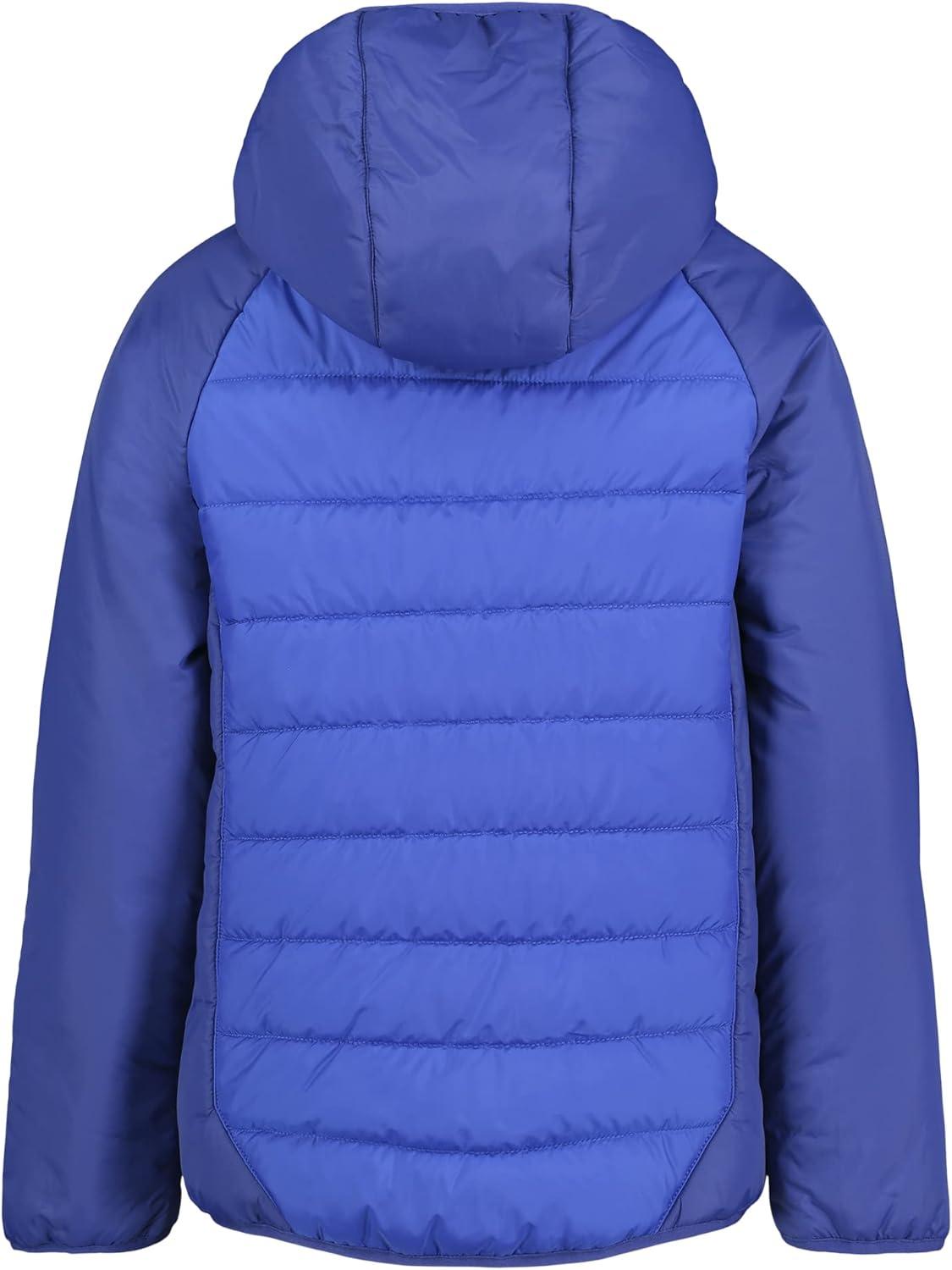 imageUnder Armour Boys Pronto Puffer Jacket MidWeight Zip Up Closure Repels WaterVersa Bluecore